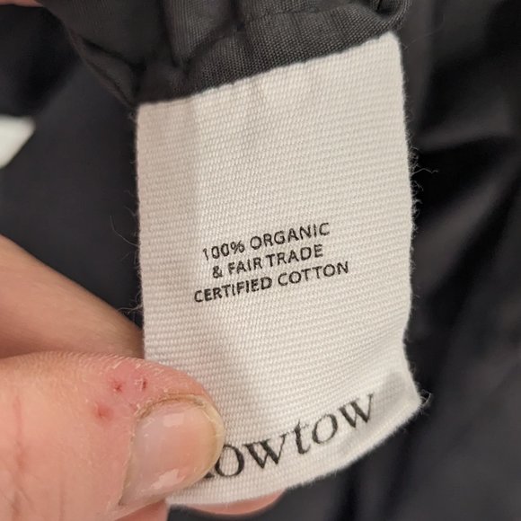 Kowtow Midi Sleeveless Shift Dress Size L - Picture 8 of 9